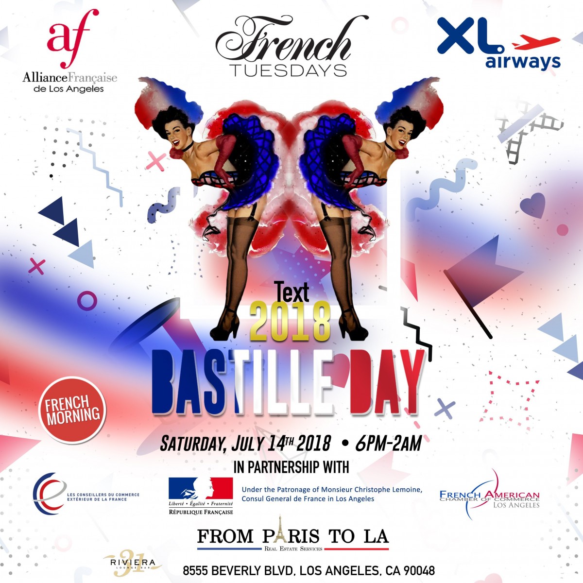 Photo of the hotel Sofitel Los Angeles at Beverly Hills: Bastile day 2018 all logos