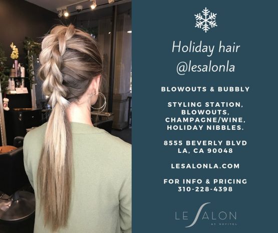 Photo of the hotel Sofitel Los Angeles at Beverly Hills: Holiday hair flyer