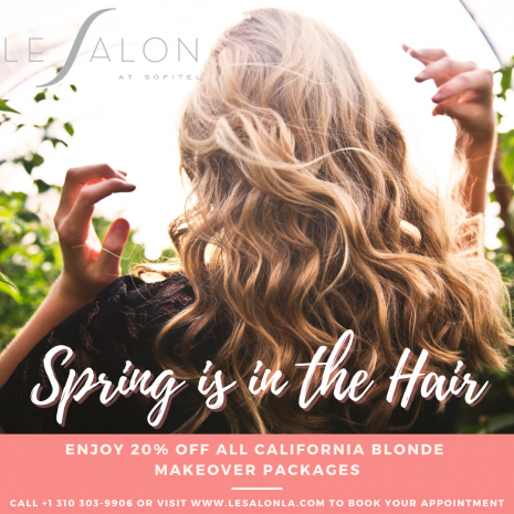 Photo of the hotel Sofitel Los Angeles at Beverly Hills: Le salon spring promo peach instagram post