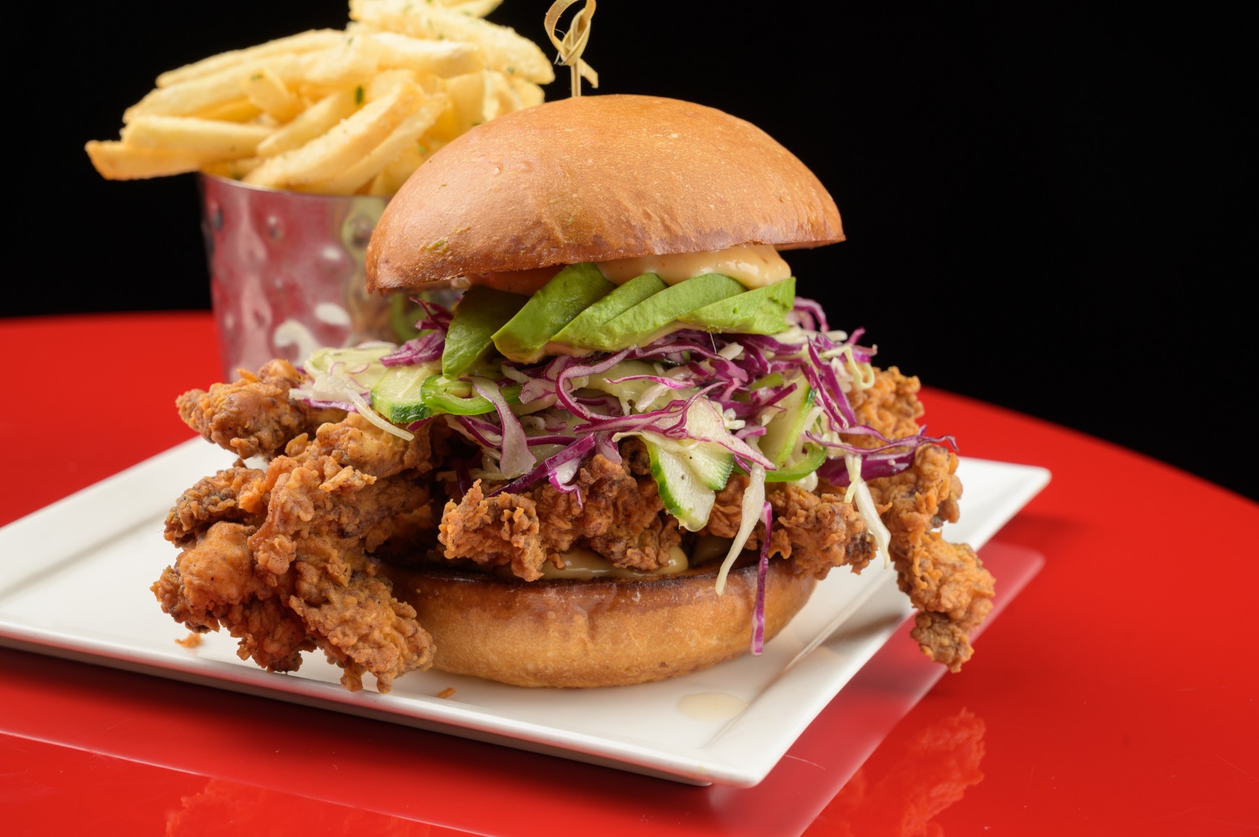 Photo of the hotel Sofitel Los Angeles at Beverly Hills: Buttermilk fried chicken sandwich