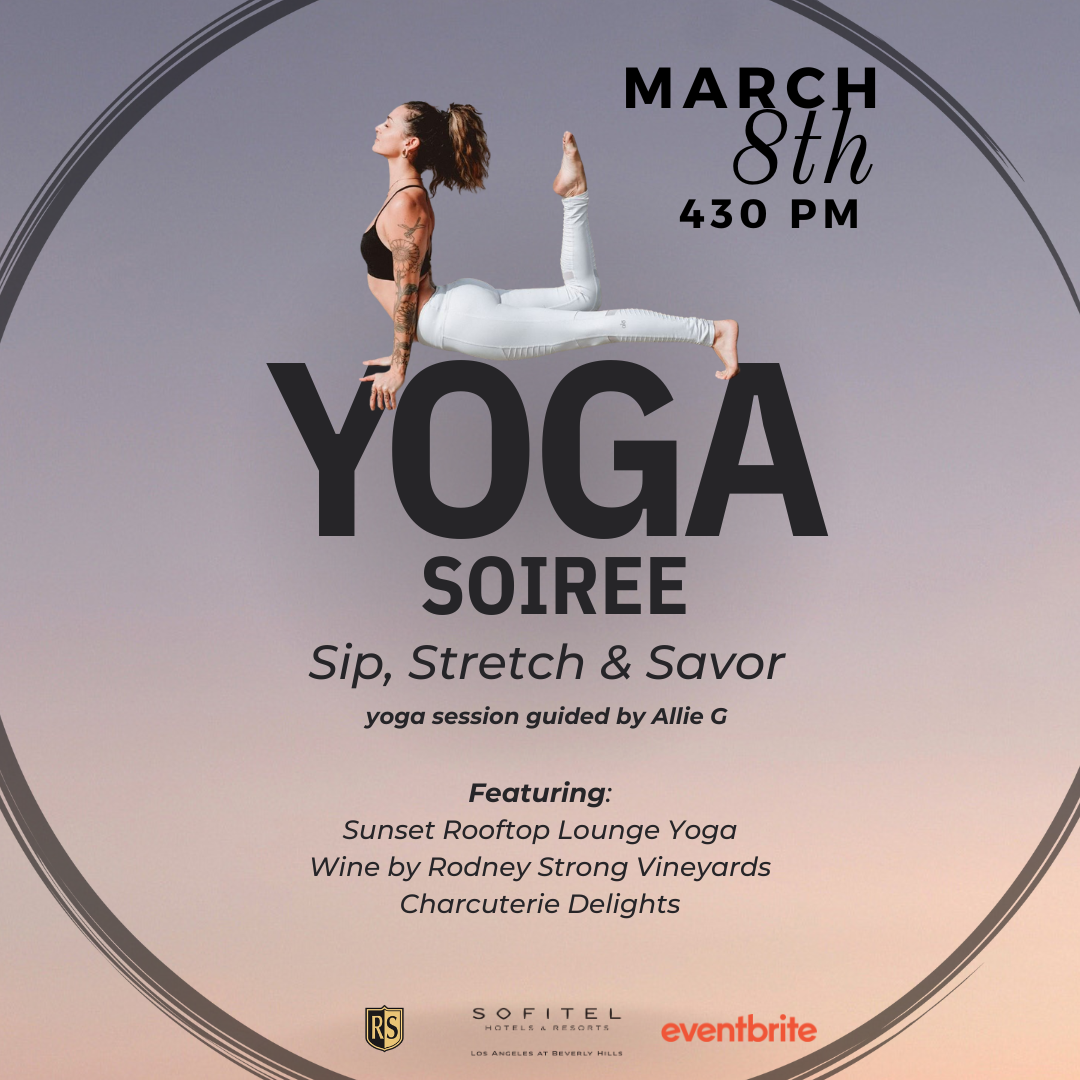 Photo of the hotel Sofitel Los Angeles at Beverly Hills: Yoga soiree instagram post