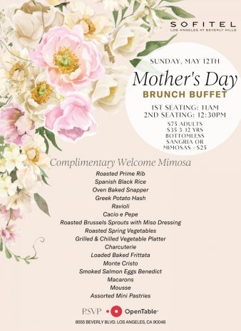 Photo of the hotel Sofitel Los Angeles at Beverly Hills: 2024 mothers day brunch buffet